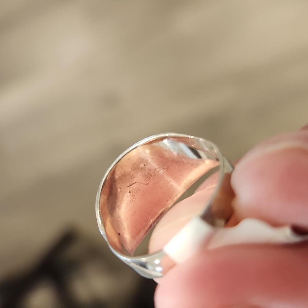 NEW Genuine Sterling Silver Ring - Picture 3 of 4